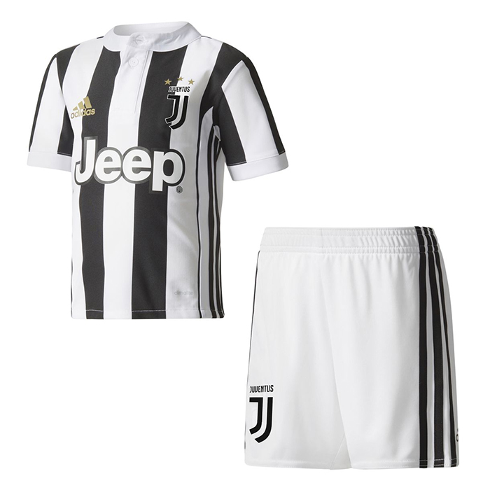 Juventus Domicile 2017/18 Junior Kit - Cliquez sur l'image pour la fermer