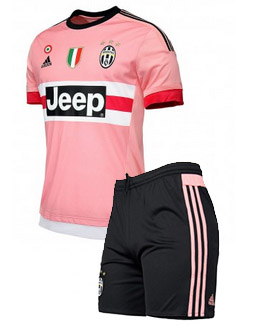 Kit Junior Juventus Exterieur 2015/16 - Cliquez sur l'image pour la fermer