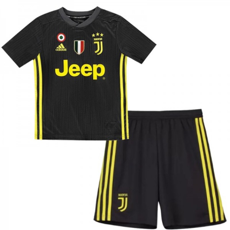 Juventus Extérieur 2018/19 Junior Kit - Cliquez sur l'image pour la fermer