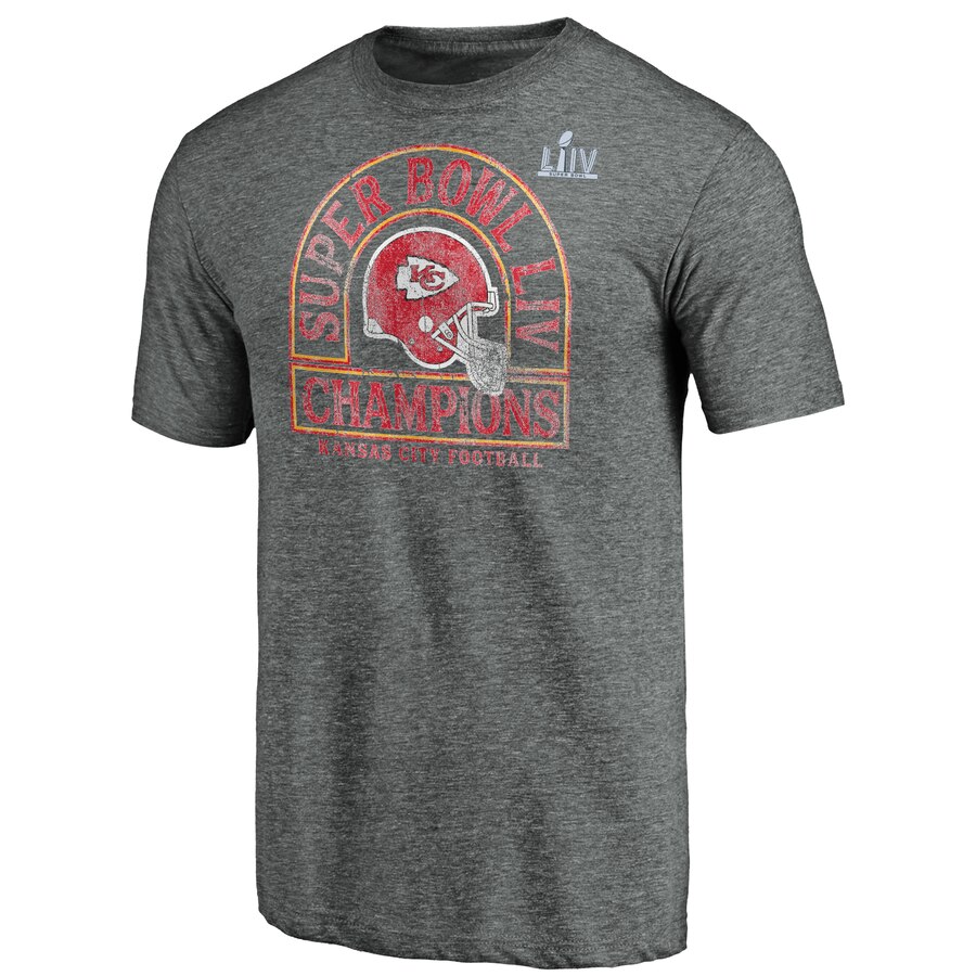 Kansas City Chiefs Super Bowl 2020 Champions T-shirt - Cliquez sur l'image pour la fermer