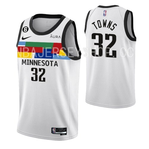 Karl-Anthony Towns, Minnesota Timberwolves 2022/23 - City - Cliquez sur l'image pour la fermer