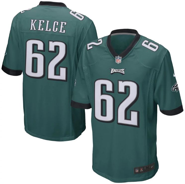 Jason Kelce, Philadelphia Eagles - Midnight Green - Cliquez sur l'image pour la fermer