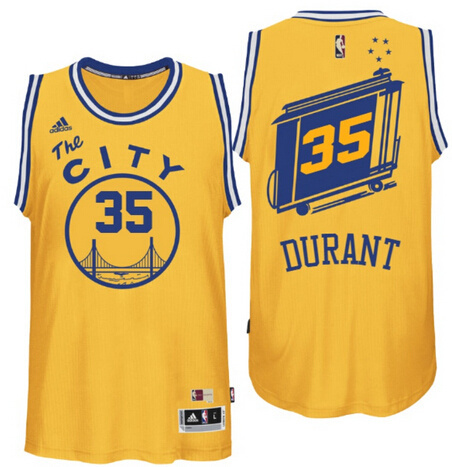Kevin Durant, Golden State Warriors [Yellow] - Cliquez sur l'image pour la fermer