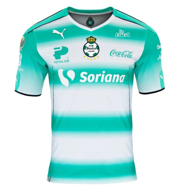 Maillot Santos Laguna Domicile 2016/17 - Cliquez sur l'image pour la fermer