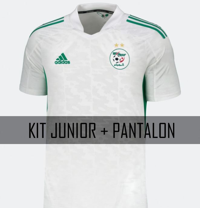 Algérie Domicile 2020/21 Junior Kit - Cliquez sur l'image pour la fermer