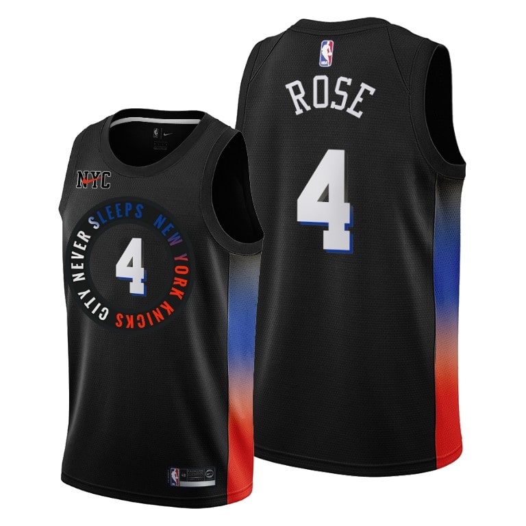 Derrick Rose, New York Knicks 2020/21 - City Edition - Cliquez sur l'image pour la fermer