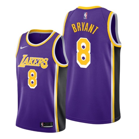 Kobe Bryant, Los Angeles Lakers #8 Purple - Cliquez sur l'image pour la fermer
