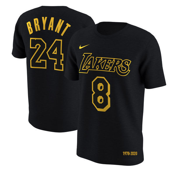 Los Angeles Lakers - Kobe Bryant 1978-2020 T-shirt - Cliquez sur l'image pour la fermer