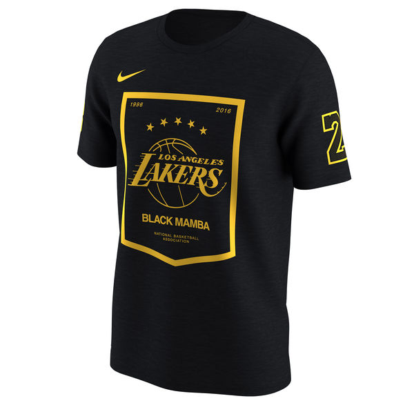 Los Angeles Lakers - Black Mamba T-shirt - Cliquez sur l'image pour la fermer