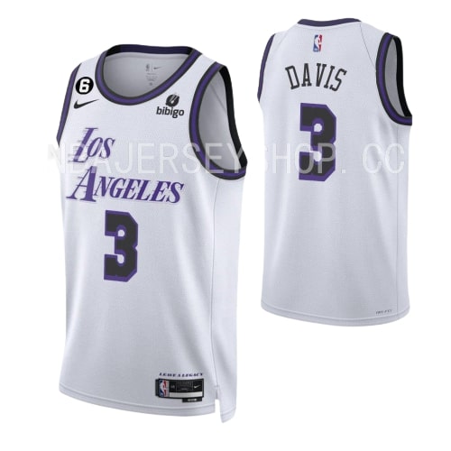 Anthony Davis, Los Angeles Lakers 2022/23 - City Edition - Cliquez sur l'image pour la fermer