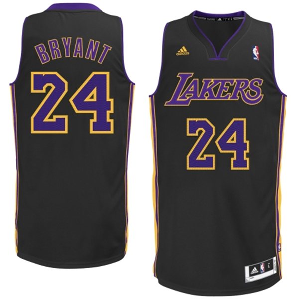 Kobe Bryant, Los Angeles Lakers [Noir] - Cliquez sur l'image pour la fermer