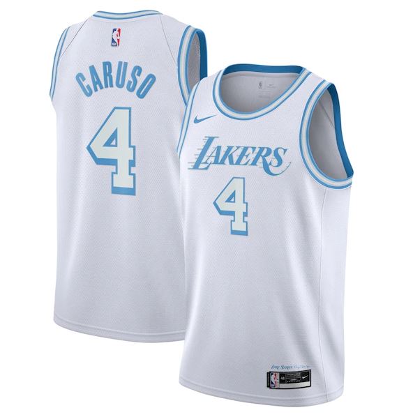 Alex Caruso, Los Angeles Lakers 2020/21 - City Edition - Cliquez sur l'image pour la fermer