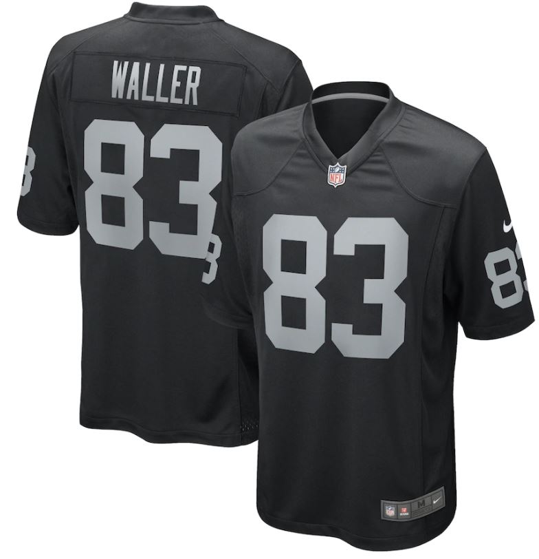 Darren Waller, Las Vegas Raiders - Black - Cliquez sur l'image pour la fermer