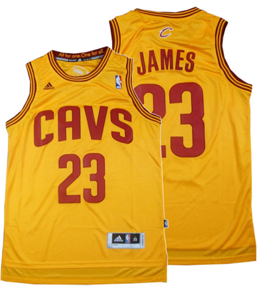LeBron James, Cleveland Cavaliers - Alternate - Cliquez sur l'image pour la fermer