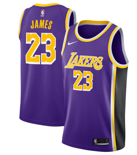 LeBron James, Los Angeles Lakers 2018/19 - Statement - Cliquez sur l'image pour la fermer