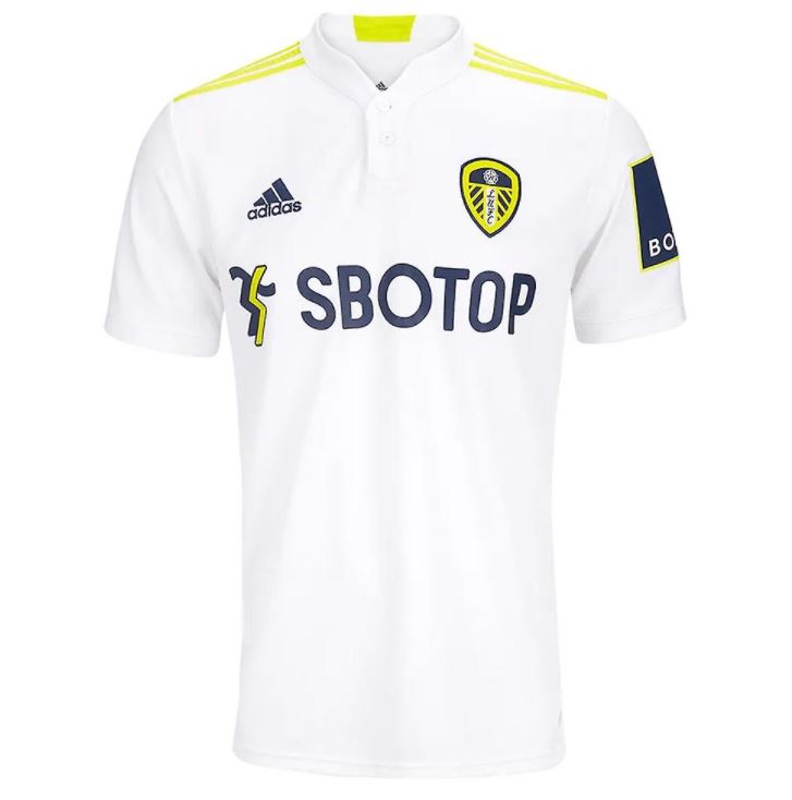 Maillot Leeds United Domicile 2021/22 - Cliquez sur l'image pour la fermer