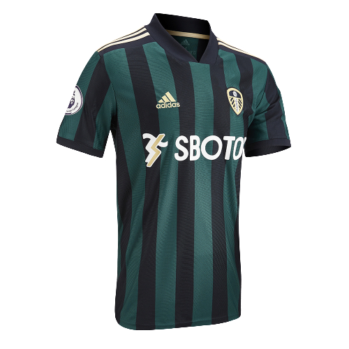Maillot Leeds United Extérieur 2020/21 - Cliquez sur l'image pour la fermer