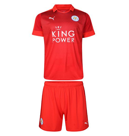 Kit Junior Leicester City Exterieur 2016/17 - Cliquez sur l'image pour la fermer