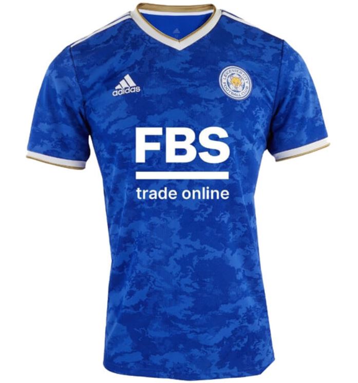 Maillot Leicester City Domicile 2021/22 - Cliquez sur l'image pour la fermer