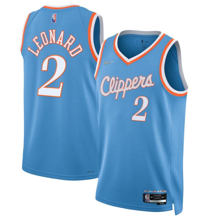 Kawhi Leonard, Los Angeles Clippers 2021/22 - City Edition - Cliquez sur l'image pour la fermer