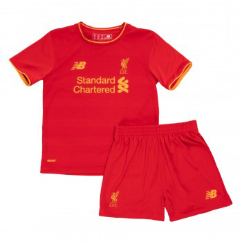 Kit Junior Liverpool Domicile 2016/2017 - Cliquez sur l'image pour la fermer