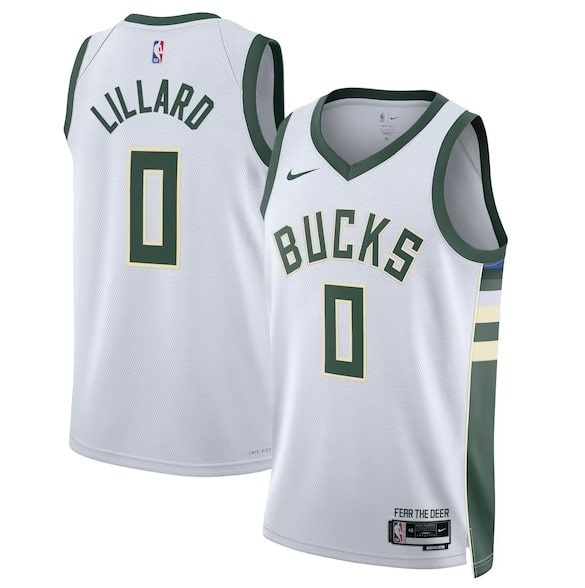 Damian Lillard, Milwaukee Bucks 2023/24 - Association - Cliquez sur l'image pour la fermer