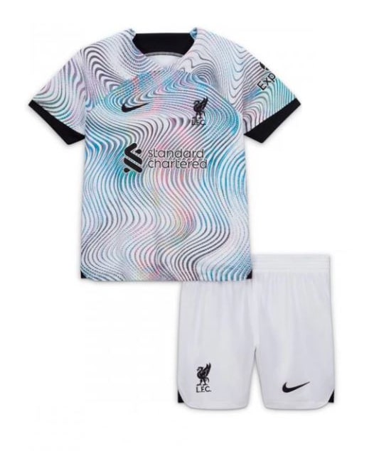 Liverpool Extérieur 2022/23 Junior Kit - Cliquez sur l'image pour la fermer