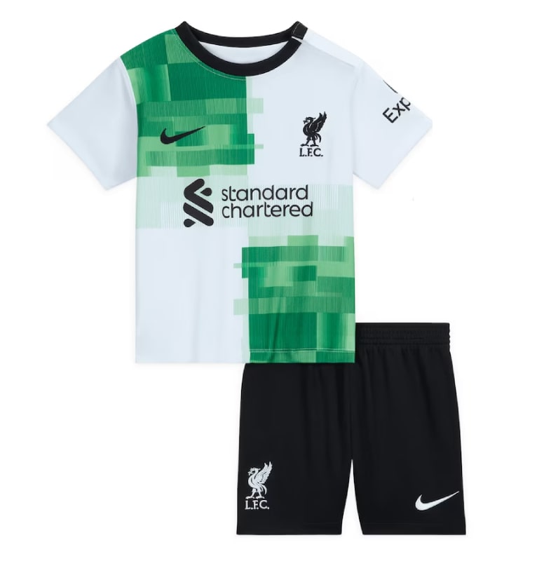 Liverpool Extérieur 2023/24 Junior Kit - Cliquez sur l'image pour la fermer