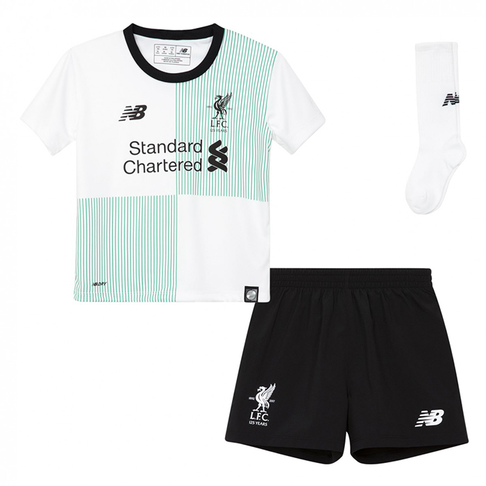 Liverpool Extérieur 2017/18 Junior Kit - Cliquez sur l'image pour la fermer