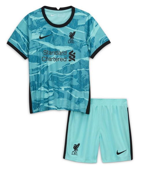 Liverpool Extérieur 2020/21 Junior Kit - Cliquez sur l'image pour la fermer
