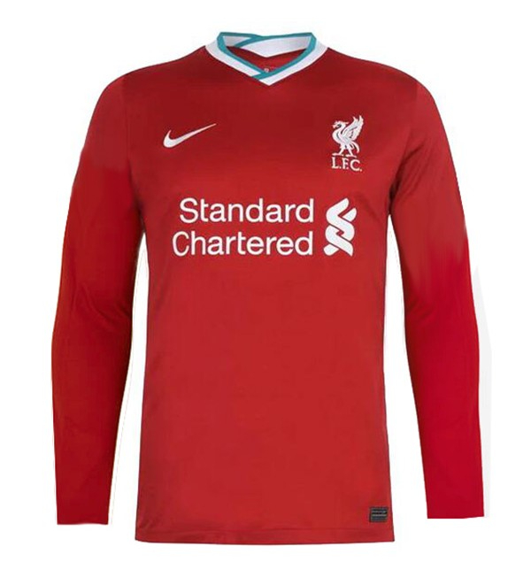 Maillot Liverpool Domicile 2020/21 ML - Cliquez sur l'image pour la fermer