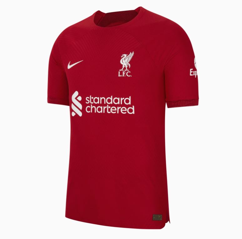 Maillot Liverpool Domicile 2022/23 - Cliquez sur l'image pour la fermer