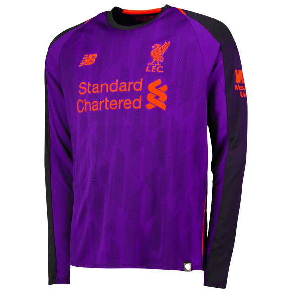 Maillot Liverpool Extérieur 2018/19 ML - Cliquez sur l'image pour la fermer