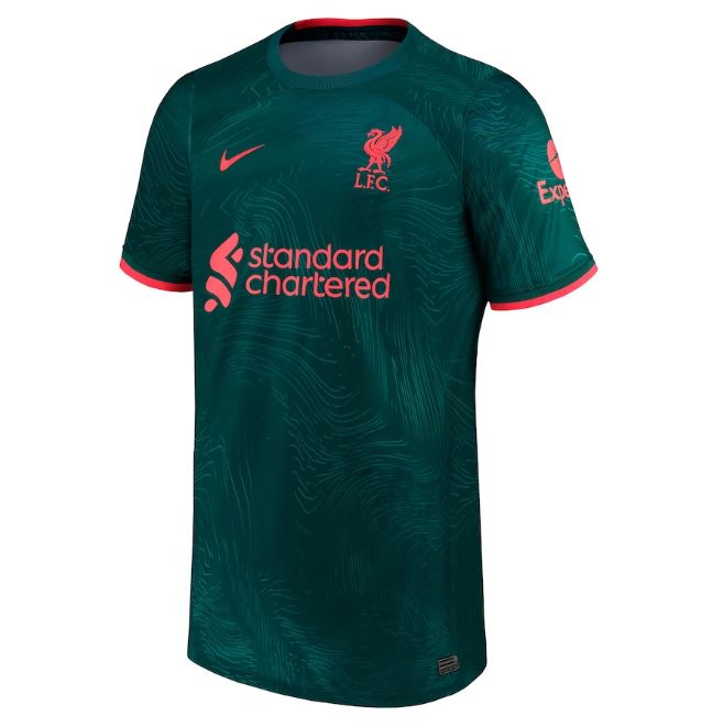 Maillot Liverpool Third 2022/23 - Cliquez sur l'image pour la fermer
