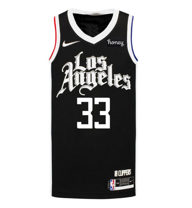 Nicolas Batum, Los Angeles Clippers 2020/21 - City Edition - Cliquez sur l'image pour la fermer