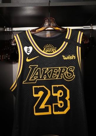 LeBron James, Los Angeles Lakers 'Black Mamba' - Cliquez sur l'image pour la fermer