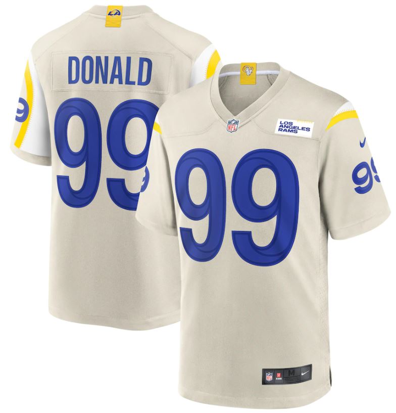 Aaron Donald, Los Angeles Rams - Bone - Cliquez sur l'image pour la fermer