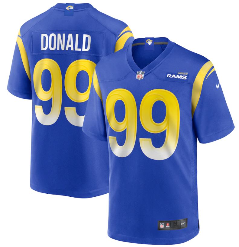 Aaron Donald, Los Angeles Rams - Royal - Cliquez sur l'image pour la fermer