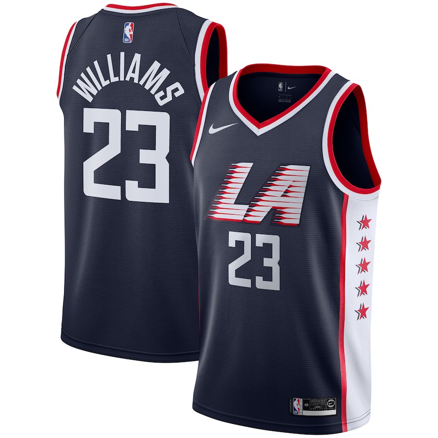 Lou Williams, LA Clippers 2018/19 - City Edition - Cliquez sur l'image pour la fermer