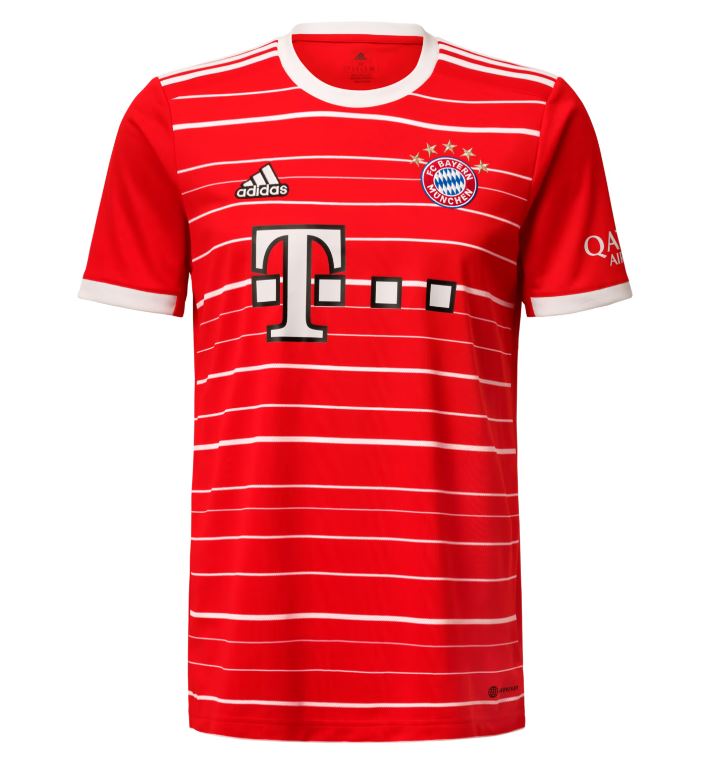 Maillot Bayern Munich Domicile 2022/23 - Cliquez sur l'image pour la fermer