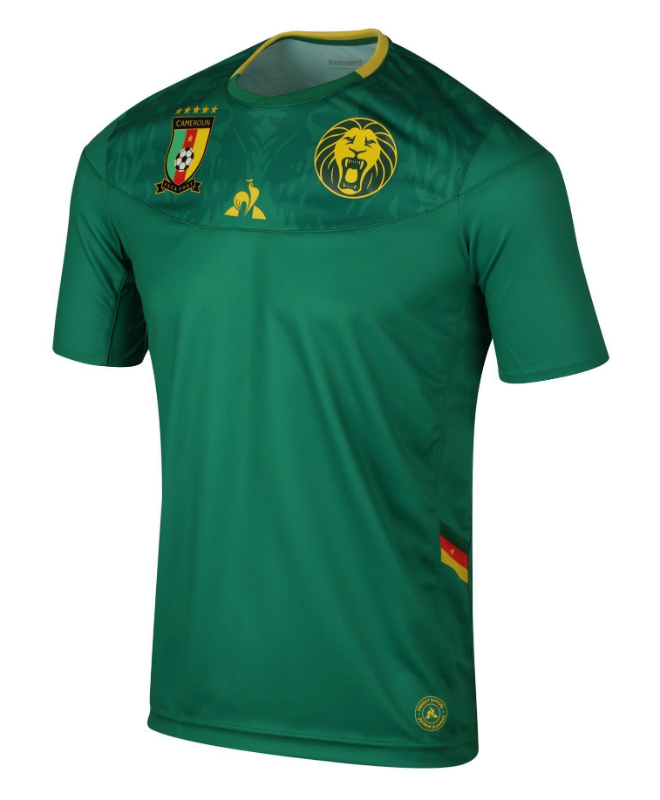 Maillot Cameroun Domicile 2019/20 - Cliquez sur l'image pour la fermer