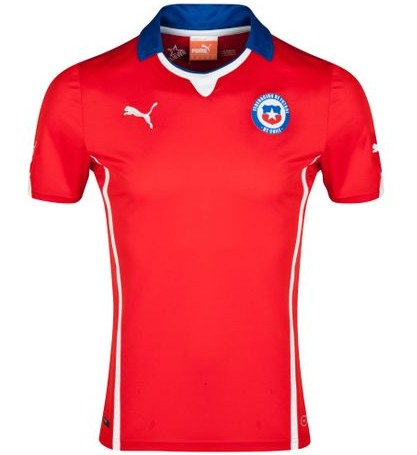 Maillot Chili Domicile 2015 - Cliquez sur l'image pour la fermer
