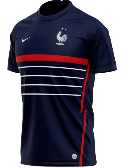 Maillot France Domicile 2020 - Concept - Cliquez sur l'image pour la fermer