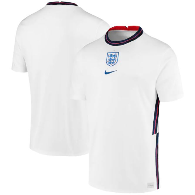 Maillot Angleterre Domicile 2020/21 - Cliquez sur l'image pour la fermer