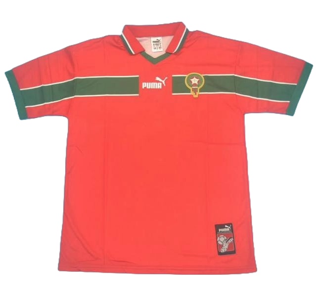 Maillot Maroc Domicile WC1998 - Cliquez sur l'image pour la fermer