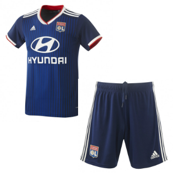 Olympique Lyon Extérieur 2019/20 Junior Kit - Cliquez sur l'image pour la fermer