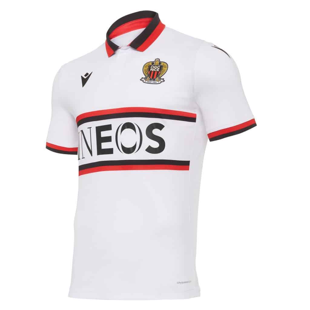 Maillot OGC Nice Extérieur 2020/21 - Cliquez sur l'image pour la fermer