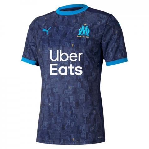 Maillot Olympique Marseille Extérieur 2020/21 - Cliquez sur l'image pour la fermer