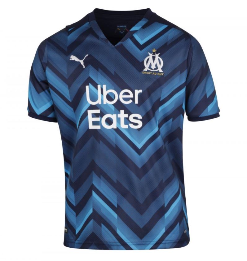 Maillot Olympique Marseille Extérieur 2021/22 - Cliquez sur l'image pour la fermer