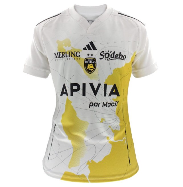 Maillot Stade Rochelais Extérieur 2023/24 - Cliquez sur l'image pour la fermer